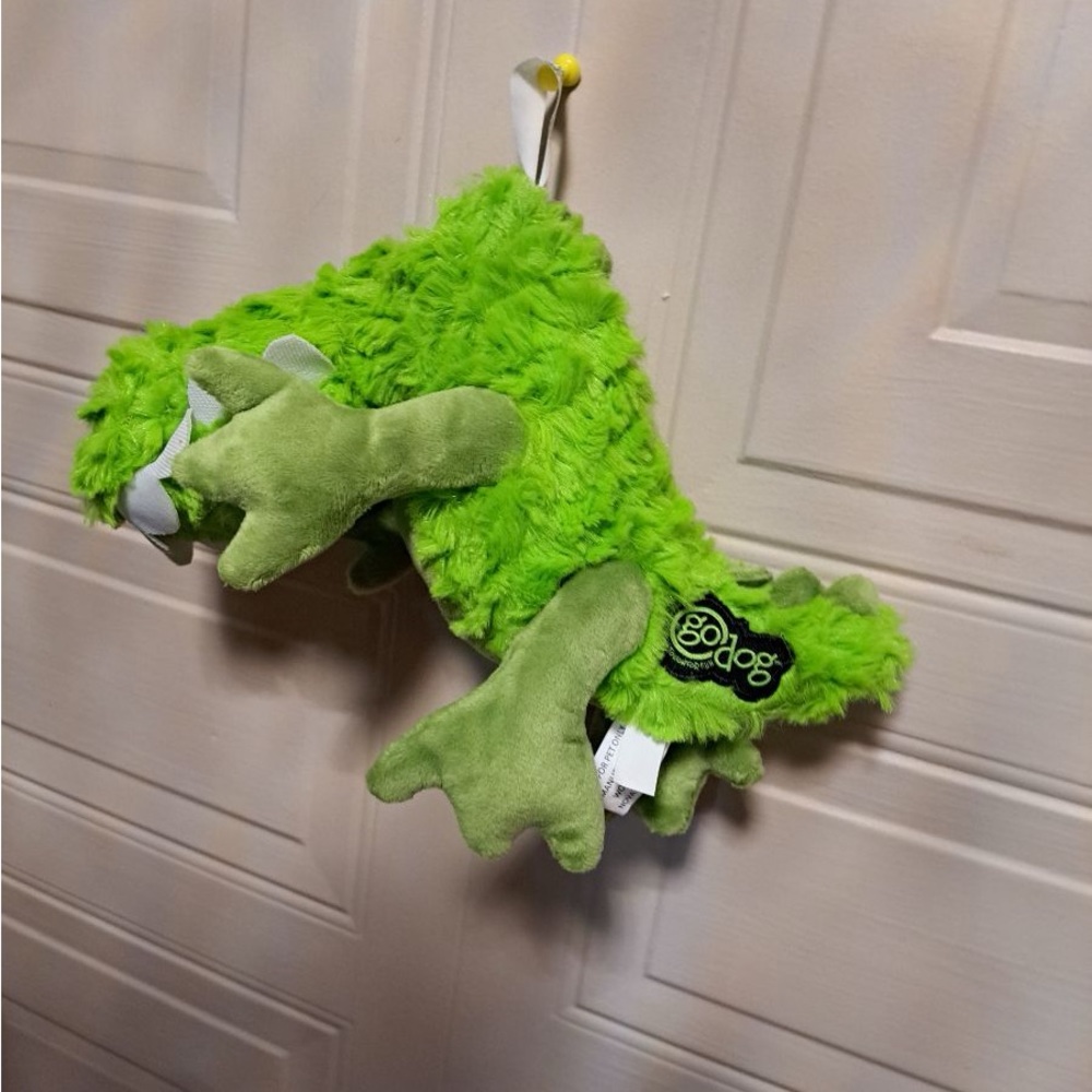 Brand New GoDog Toy With With Squeaker 9"